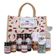 Bramble Jute Red Hamper Bag Large Bramble Jute Red Hamper Bag Large