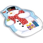 Giftmaker Christmas Melamine Snowman Tray (XAMGP304)