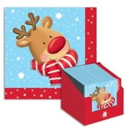 Giftmaker Christmas Kids Chart Napkins 20's (XAMGP403)