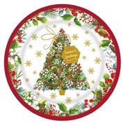 Giftmaker Christmas Melamine Round Plate (XAMGP609)