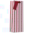 Christmas Stripe Bottle Bag