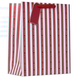 Christmas Stripe Gift Bag Large Christmas Stripe Gift Bag Large
