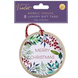 Festive Foliage 8pk Gift Tags