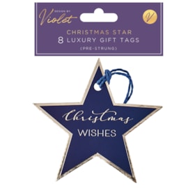 Christmas Star 8pk Gift Tags Christmas Star 8pk Gift Tags