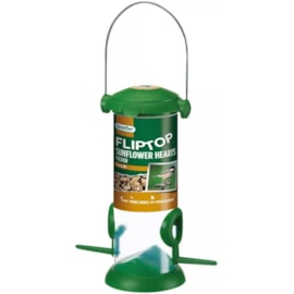 Gardman Flip Top Sunflower Hearts Feeder Gardman Flip Top Sunflower Hearts Feeder