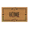 Jvl j Manor Latex Home Hearts Coir Mat 40x70cm Jvl j Manor Latex Home Hearts Coir Mat 40x70cm