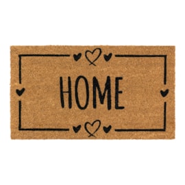 Jvl j Manor Latex Home Hearts Coir Mat 40x70cm Jvl j Manor Latex Home Hearts Coir Mat 40x70cm