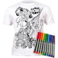 Splat Planet Colour Your Own T-shirt Superhero Age 7-8 (002L)