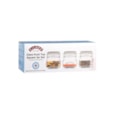 Kilner Square Push Top Jars Set Of 3 250ml Kilner Square Push Top Jars Set Of 3 250ml