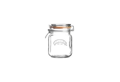 Kilner Clip Top Square Jar 1lt Kilner Clip Top Square Jar 1lt