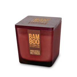 Bamboo Candle Jar Amber Wood & Vetiver Large (276700509)