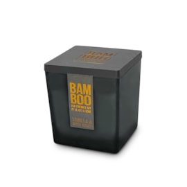 Heart & Home Bamboo Candle Jar Vanilla & White Woods Large Heart & Home Bamboo Candle Jar Vanilla & White Woods Large