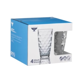 Ravenhead Essentials Disco Hiball Glasses Set Of 4 48cl Ravenhead Essentials Disco Hiball Glasses Set Of 4 48cl