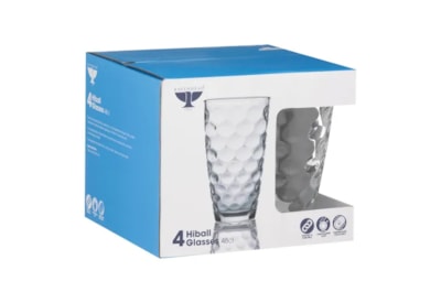 Ravenhead Essentials Disco Hiball Glasses Set Of 4 48cl Ravenhead Essentials Disco Hiball Glasses Set Of 4 48cl