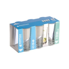 Ravenhead Essentials Hobnobs 6 Hiballs Glasses 30cl Ravenhead Essentials Hobnobs 6 Hiballs Glasses 30cl