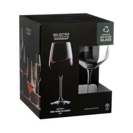 Ravenhead Kings Red Wine Set 4 Glasses Ravenhead Kings Red Wine Set 4 Glasses