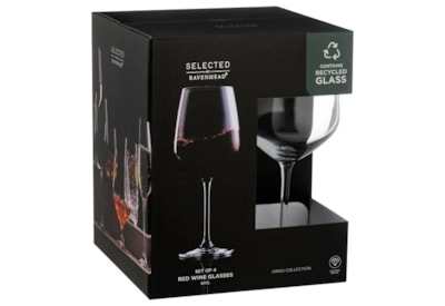 Ravenhead Kings Red Wine Set 4 Glasses Ravenhead Kings Red Wine Set 4 Glasses
