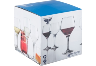 Ravenhead Majestic Red Wine Glasses Set Of 4 42cl Ravenhead Majestic Red Wine Glasses Set Of 4 42cl