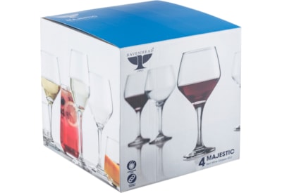 Ravenhead Majestic Red Wine Glasses Set Of 4 42cl (0041.385)