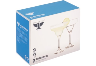 Ravenhead Entertain Set Of 2 Margarita Glasses 29.5cl Ravenhead Entertain Set Of 2 Margarita Glasses 29.5cl