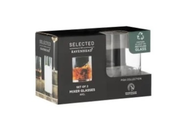 Ravenhead Pisa Mixer Glasses Set Of 2 37cl Ravenhead Pisa Mixer Glasses Set Of 2 37cl