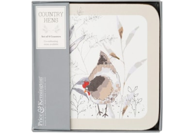 Price & Kensington Country Hens Coasters Set Of 4 (0059.626)