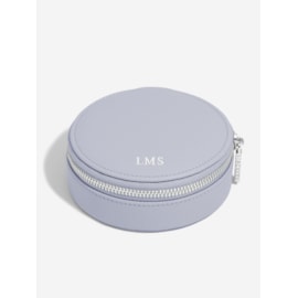 Stackers Travel Jewellery Box Round Lavender Stackers Travel Jewellery Box Round Lavender