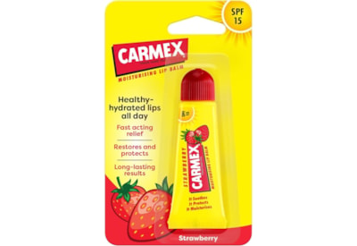 Carmex Strawberry Lip Balm Tube 10g Carmex Strawberry Lip Balm Tube 10g