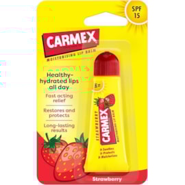 Carmex Strawberry Lip Balm Tube 10g Carmex Strawberry Lip Balm Tube 10g
