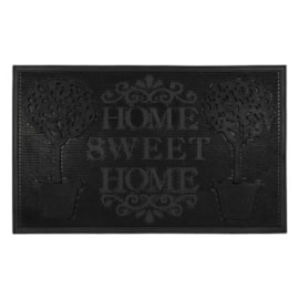 Jvl Home Sweet Home Rubber Scraper Mat 45x75 Jvl Home Sweet Home Rubber Scraper Mat 45x75