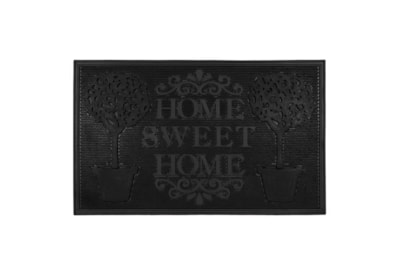 Jvl Home Sweet Home Rubber Scraper Mat 45x75 Jvl Home Sweet Home Rubber Scraper Mat 45x75