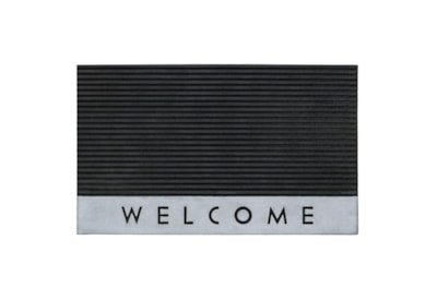 Quartz Welcome Rubber Doormat 75Cm Quartz Welcome Rubber Doormat 75Cm