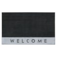 Quartz Welcome Rubber Doormat 75Cm