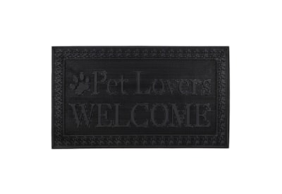 Jvl Fauna Lovers Rubber Scraper Mat 40x70 Jvl Fauna Lovers Rubber Scraper Mat 40x70