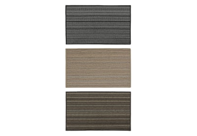 Jvl Arona Indoor Washable Mat Asst Stripe 50x80 Jvl Arona Indoor Washable Mat Asst Stripe 50x80