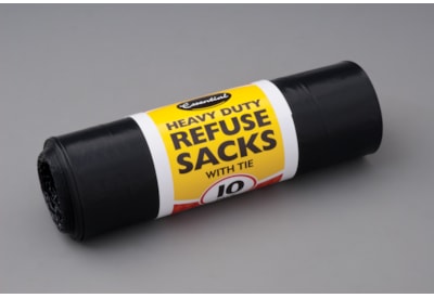 Essentials Heavy Duty Refuse Sacks 10pk Essentials Heavy Duty Refuse Sacks 10pk