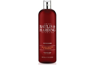 Baylis & Harding Black Pepper Moisturising Shower Gel 500ml (BMMSGBP)