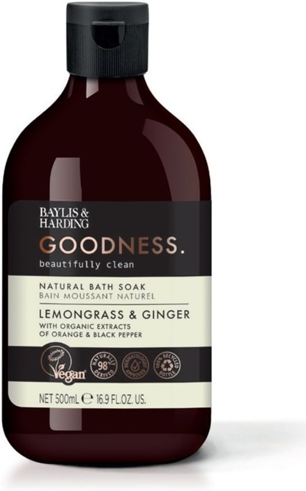 Baylis & Harding Goodness Lemongrass & Ginger Bath Soak 500ml (GRBSLG)