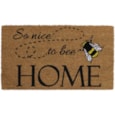 Jvl Latex Coir Mat Nice To Bee Home 40x70 (02-870)