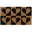 Jvl Latex Coir Mat Heart To Heart 40x70 (02-873)