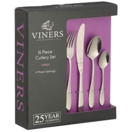 Viners Tabac 18/0 Cutlery Set Gift Box 16pce (0302.915)