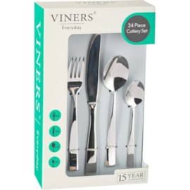 Viners Everyday Purity 24pc Cutlery Set (0303.134)