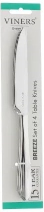 Viners Everyday Breeze 4pc Table Knives (0303.141)