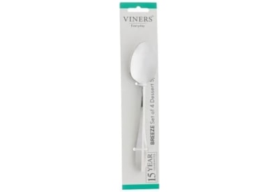 Viners Everyday Breeze 4pc Dessert Spoons Viners Everyday Breeze 4pc Dessert Spoons