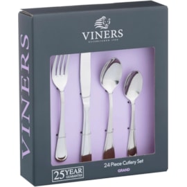Viners Grand 18/0 Cutlery Set Gift Box 24pce (0303.167)