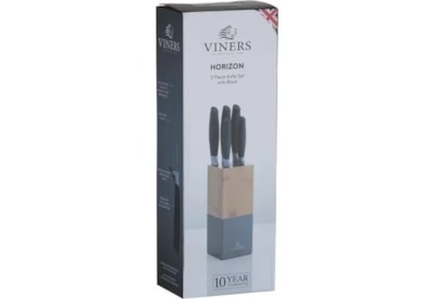 Viners Horizon Grey Knife Block Set 6pce (0305.194)