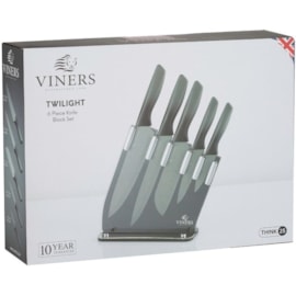 Viners Twilight Knifeblock Giftbox 6pce Viners Twilight Knifeblock Giftbox 6pce