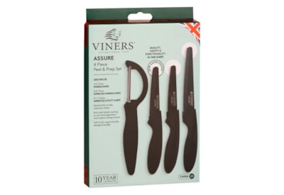 Viners Assure Peel & Prep Set 4pc Viners Assure Peel & Prep Set 4pc
