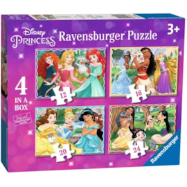 Ravensburger Disney Princess 4 in a Box Puzzle (3079)