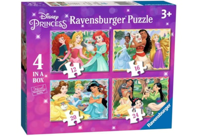 Ravensburger Disney Princess 4 in a Box Puzzle (3079)